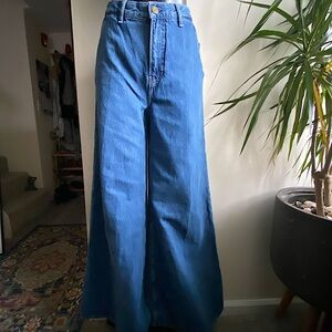 Wide Leg Frame Jeans